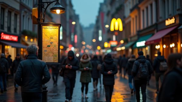 Où trouver un McDonald's à proximité immédiate ?