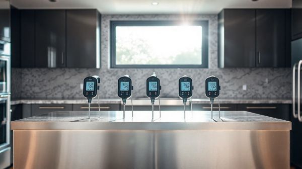 Top 5 thermomètres de cuisine pro pour des plats réussis